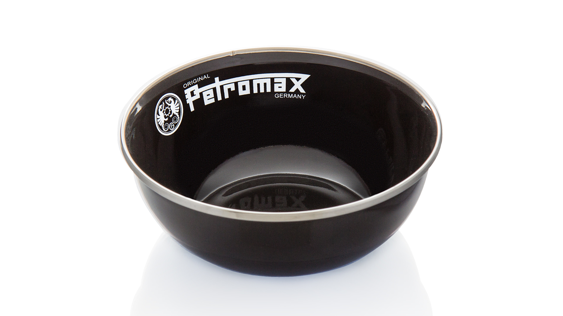 Petromax Enamel Bowls (2 stk.) Black (sort) - Spisegrej