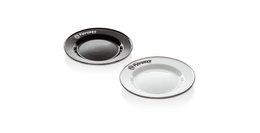 Petromax Enamel Plates (2 stk.) Small White (hvid) - Service