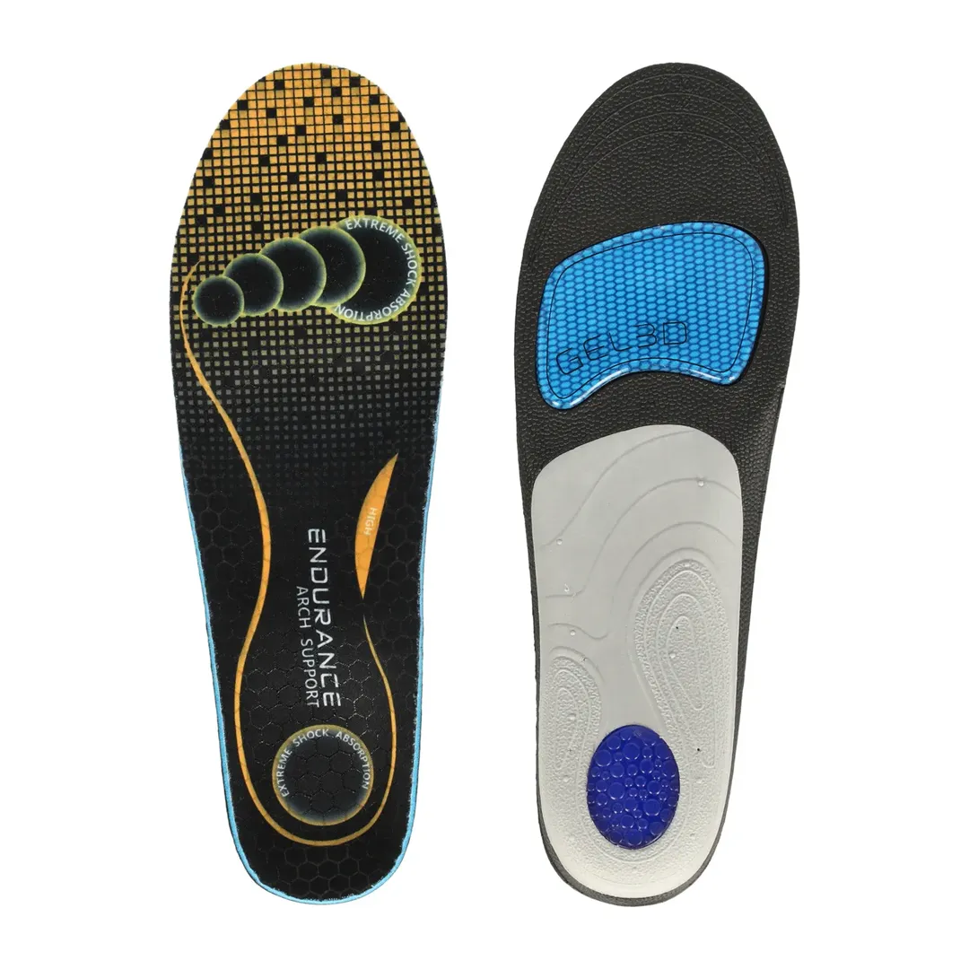 Endurance Anti-Slip Arch Support High Sål 44-48 - Såler