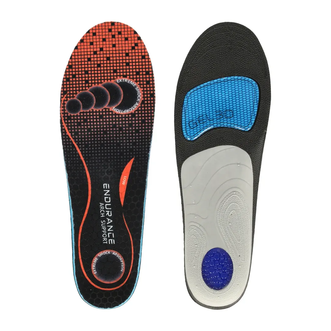 Endurance Anti-Slip Arch Support Low Sål 44-48 - Såler