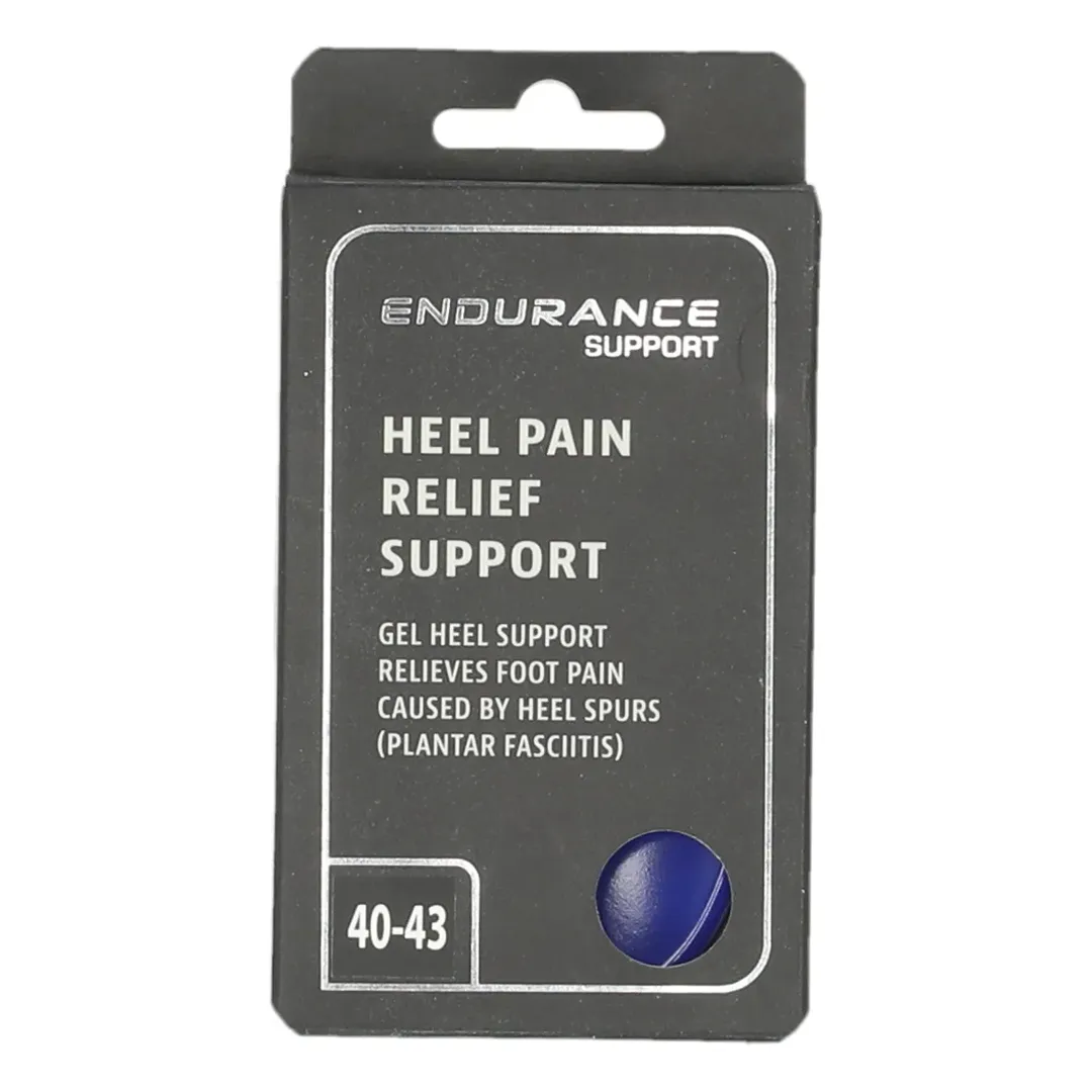 Endurance Heel Pain Relief Support Indlægssål 40-43 - Såler