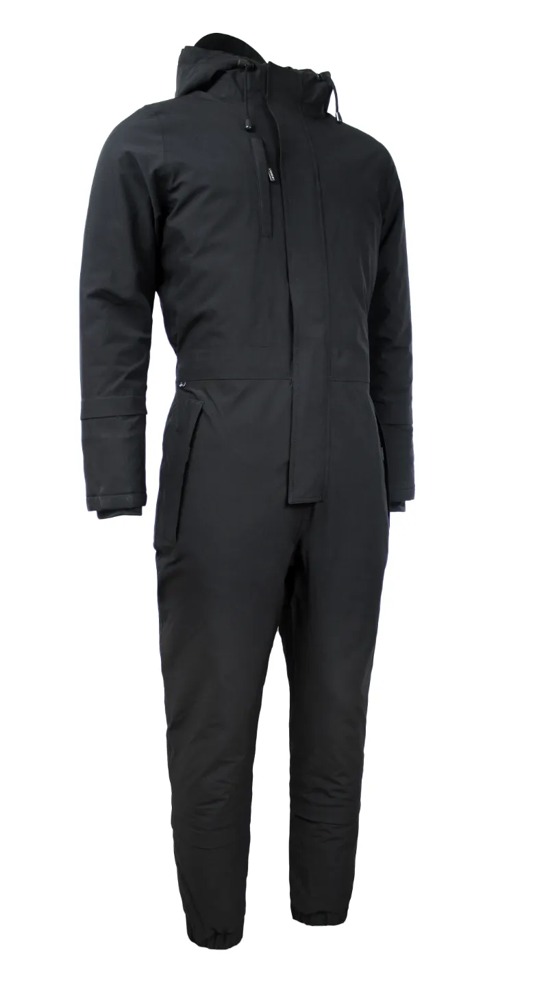 Lyngsøe Rainwear - Lyngsøe Vinter Rainwear Jumpsuit Sort XXL - Sæt & Heldragter