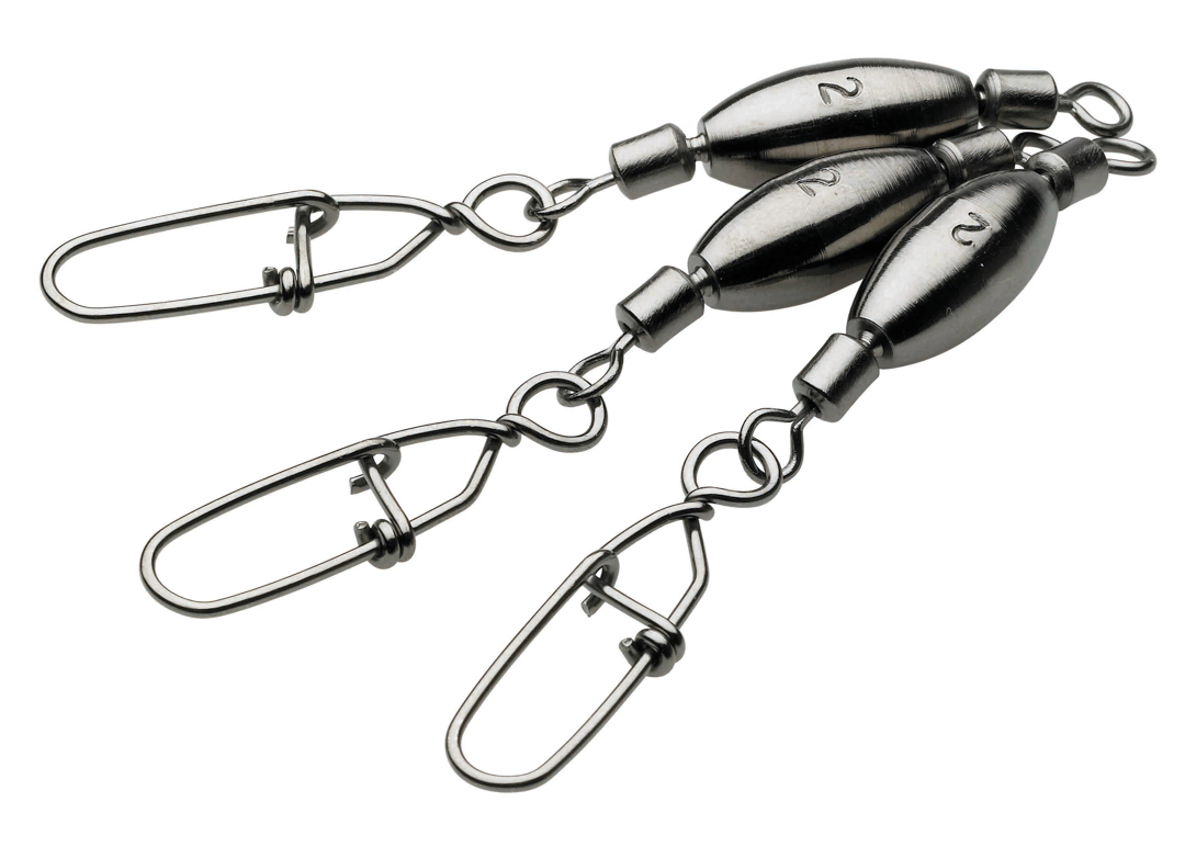 Kinetic Weighted Swivel W/Dual Snap 10 gram - Blinklåse/Svirvel