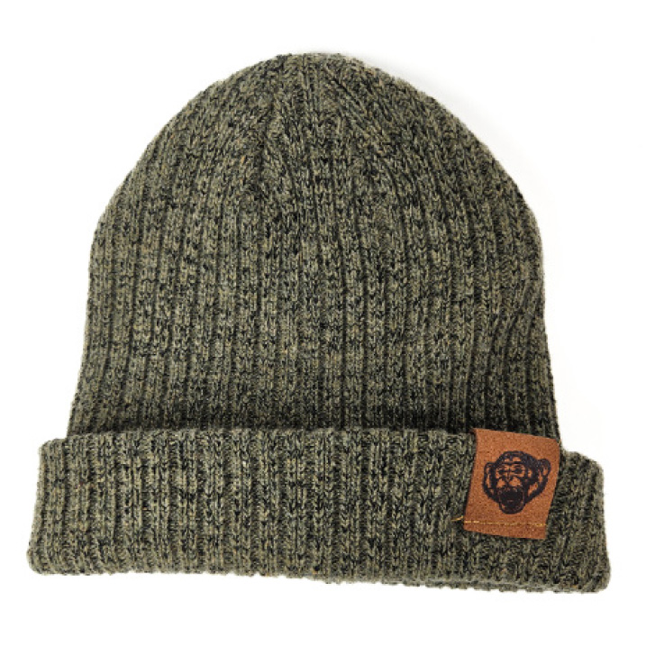 Fly-Dressing - Fish Monkey Wool Beanie Grøn - Hatte og Huer