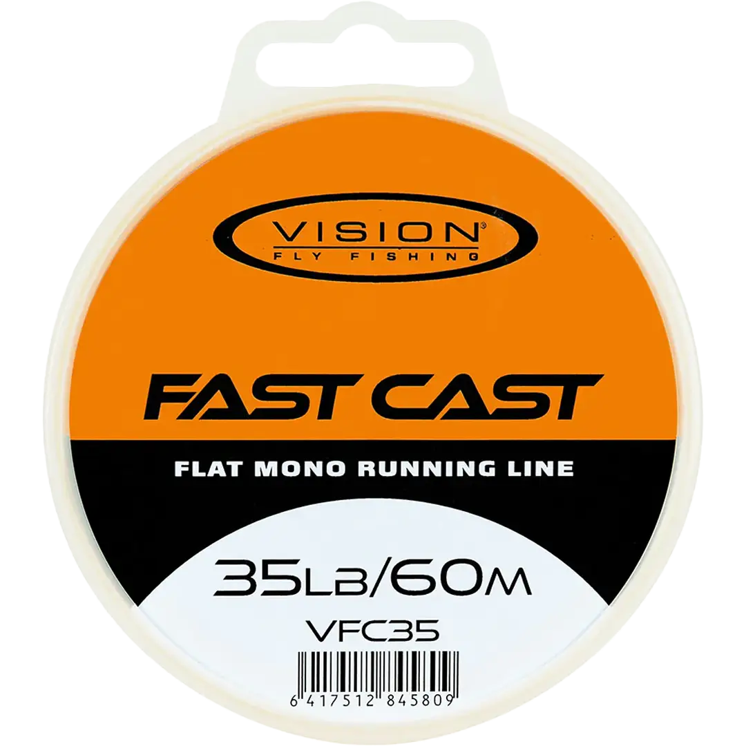 Vision Fast Cast Flat Running Line 35lb - Skydeliner/Running Line