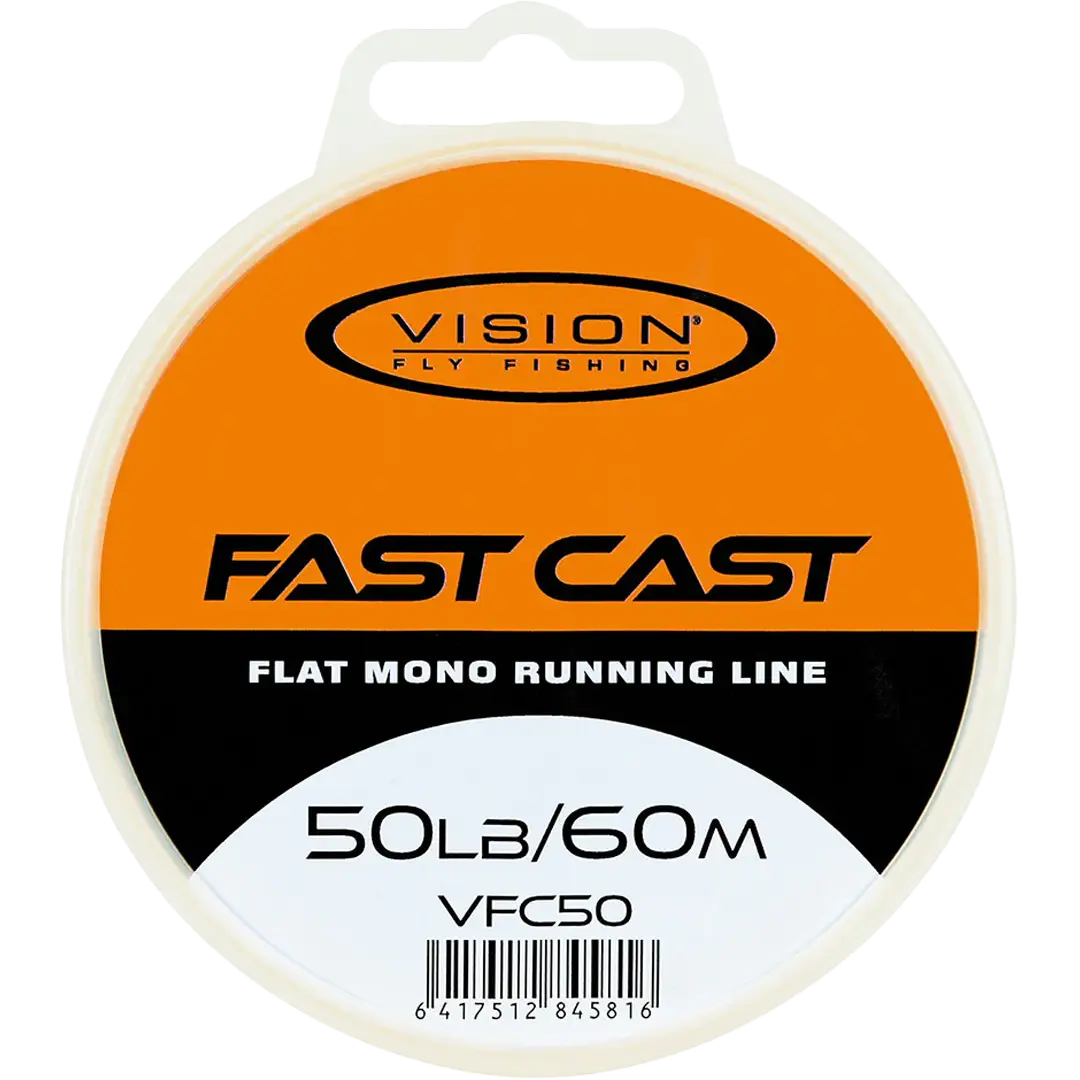 Vision Fast Cast Flat Running Line 50lb - Skydeliner/Running Line