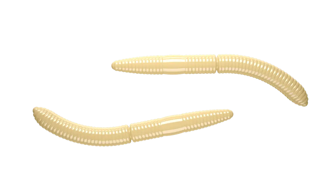 Libra Lures Fatty D Worm 65 Cheese Cheese - Put & Take