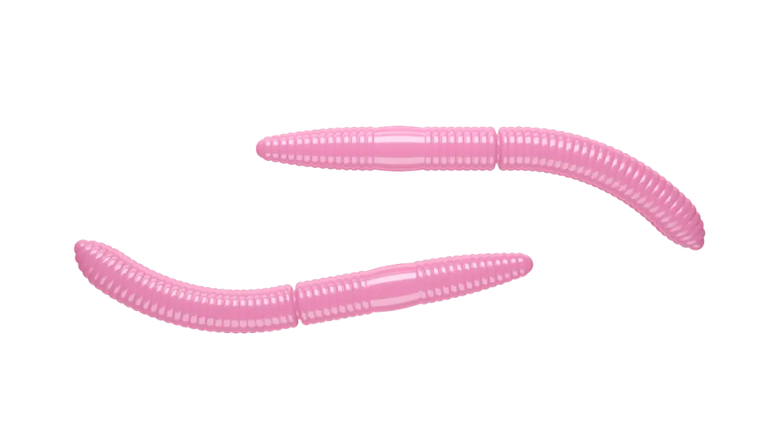 Libra Lures Fatty D Worm 65 Cheese Bubble Gum - Put & Take