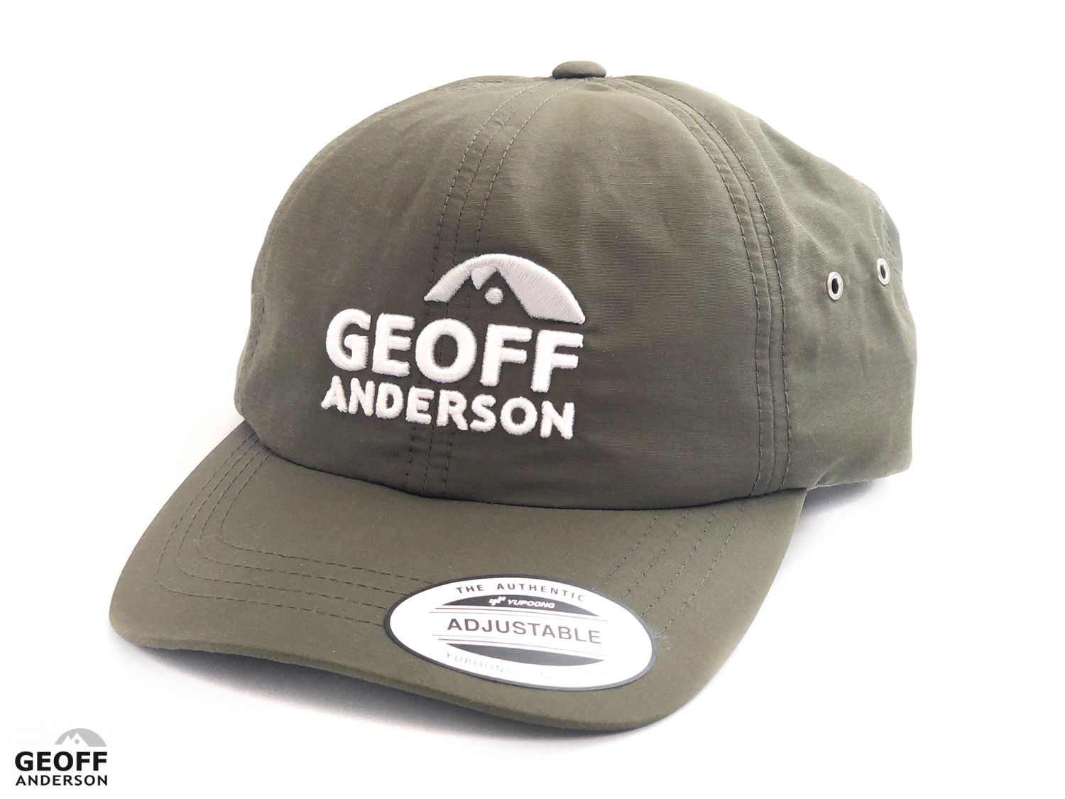 Geoff Anderson Flexfit Water Resistant Green - Caps