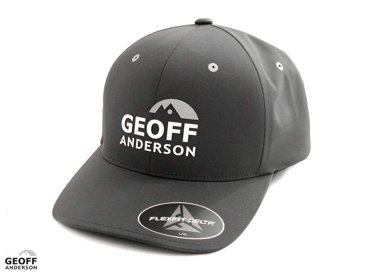 Geoff Anderson Flexfit Delta Grey S/M (56-58 cm) - Caps