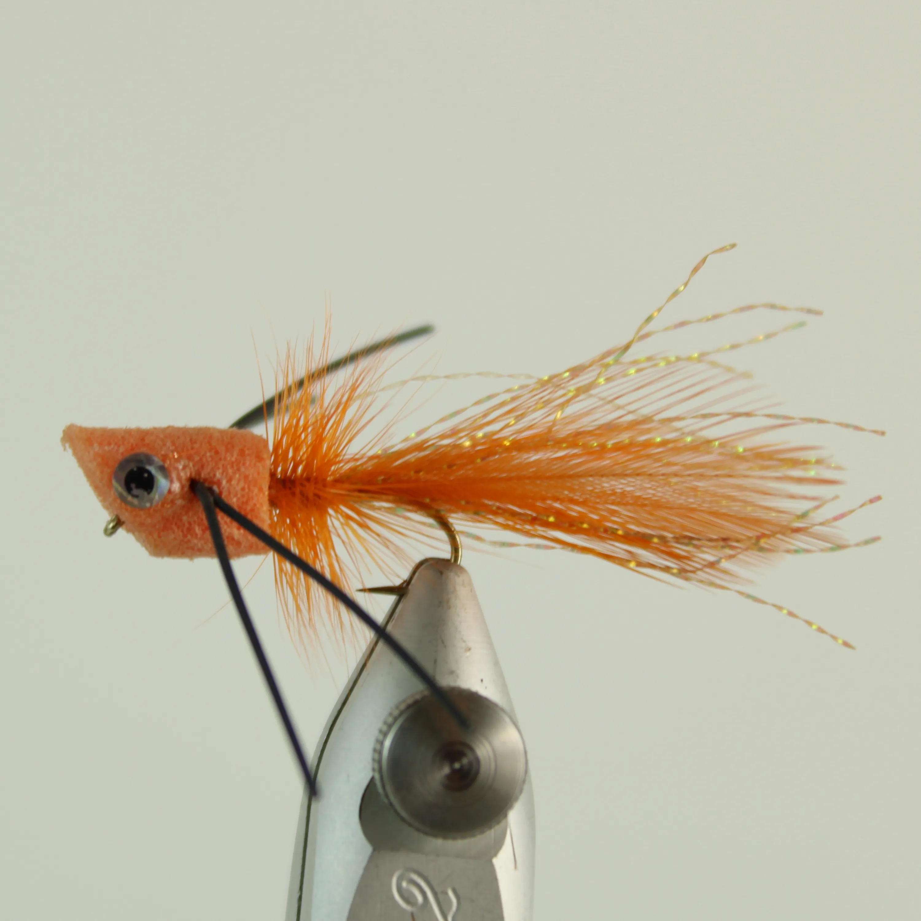 Effekt Flies Foam Popper Orange - Kystfluer