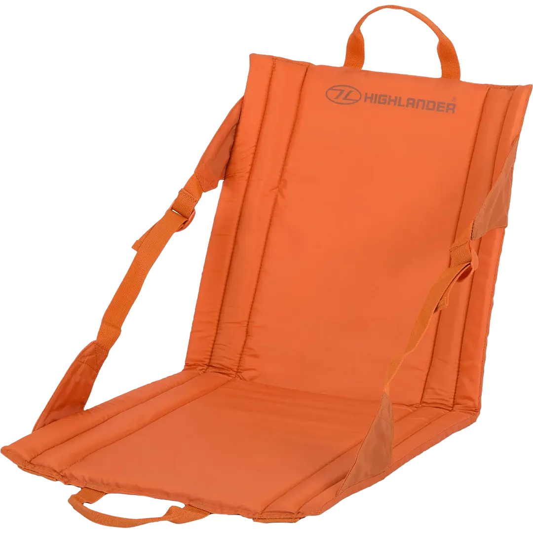 Highlander Foldbart Sæde Orange - Stole, siddeplader, borde & knæpuder