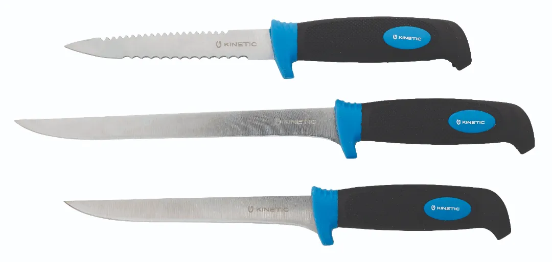 Kinetic SS Filleterings knivsæt - Filetknive & fiskeknive