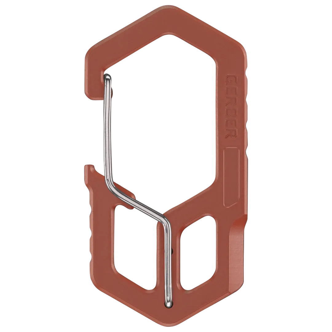 Gerber Carabiner Nøglerings Multi Tool Burnt Orange - Multitools