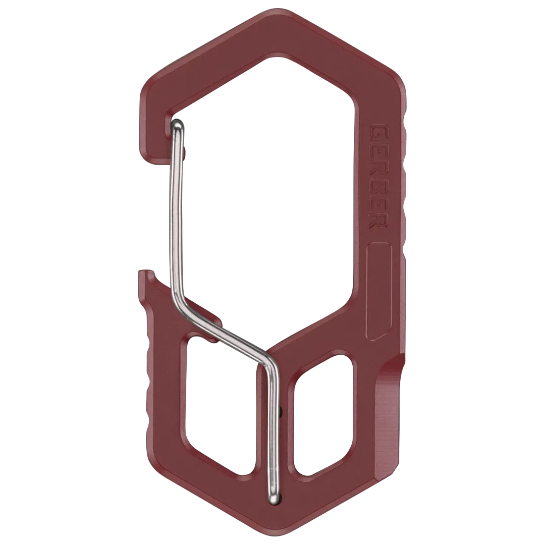 Gerber Carabiner Nøglerings Multi Tool Drab Red - Multitools