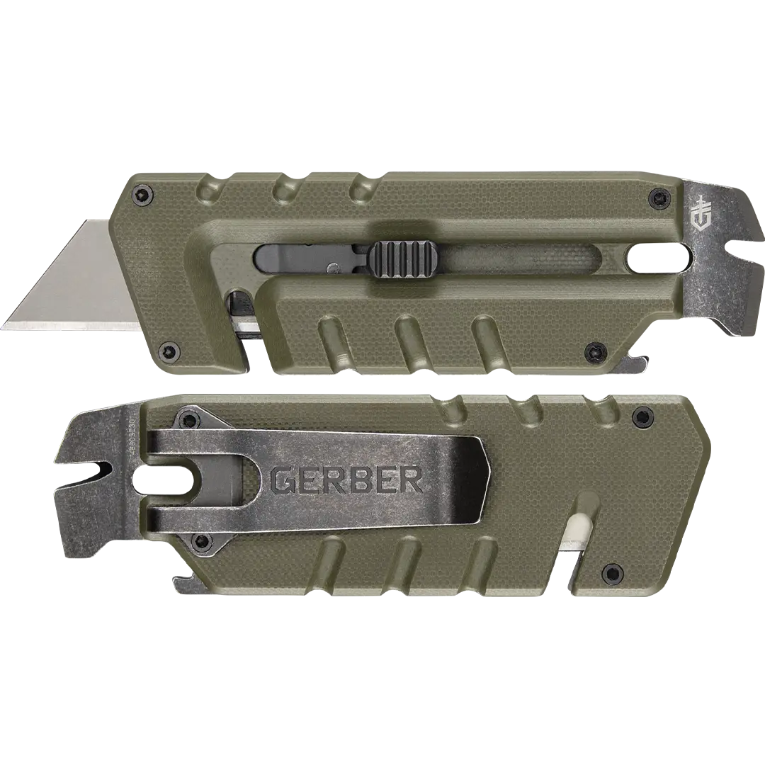 Gerber Prybrid Clip Utility Green - Foldeknive