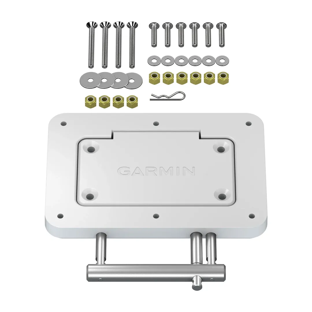 Garmin Quick Release Pladesystem Hvid - Tilbehør til Elmotorer