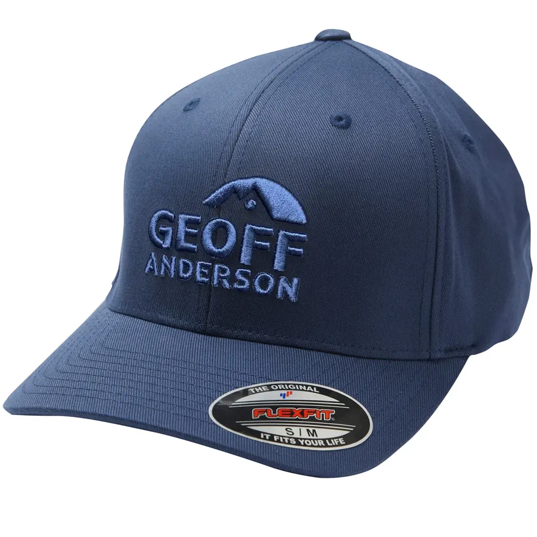 Geoff Anderson Flexfit NU Blue S/M (56-58 cm) - Caps