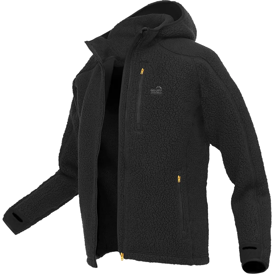 Geoff Anderson Teddy Sort XS - Trøjer