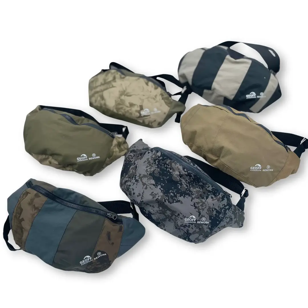 Geoff Anderson Upcycled Belt Bag - Bæltetasker, Punge & Pengebælter