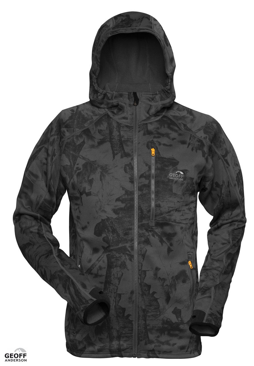 Geoff Anderson Hoody 3 BlackLeaf L - Hættetrøje