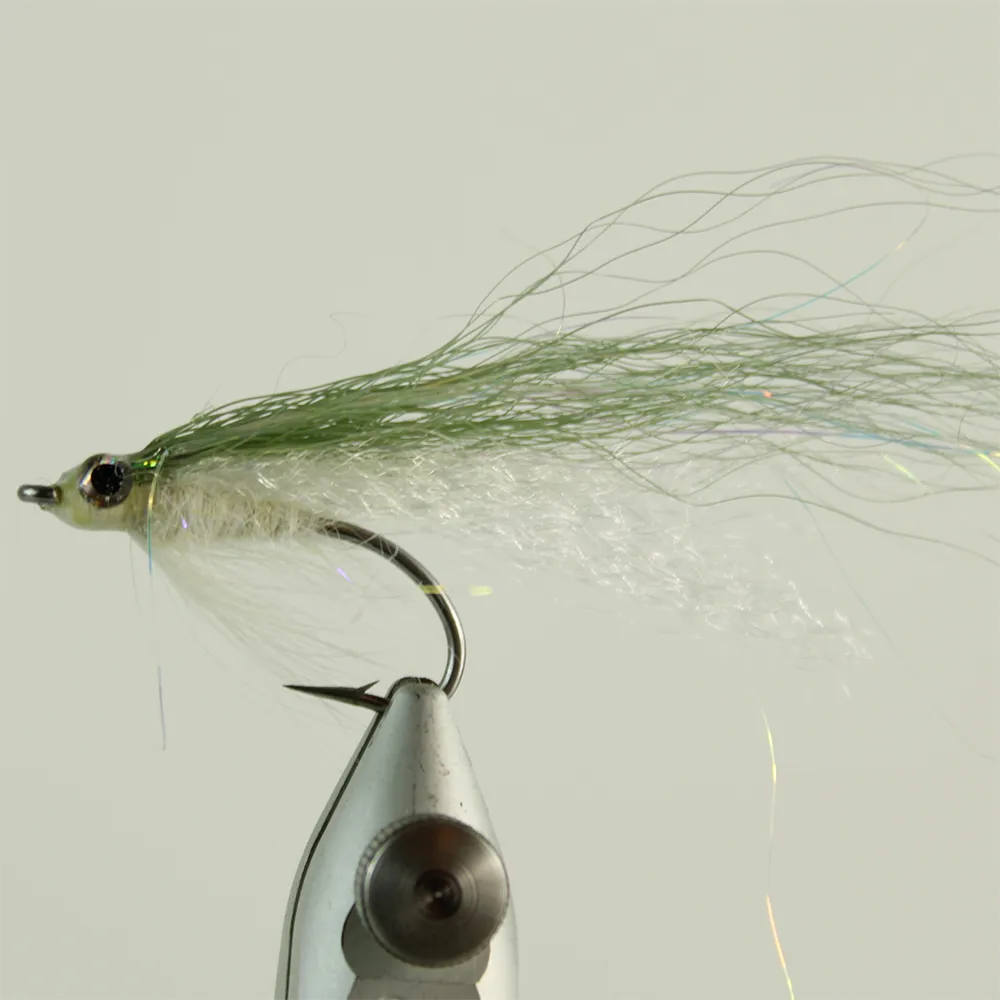 Effekt Flies Glimmer Tobis Light Olive - Kystfluer