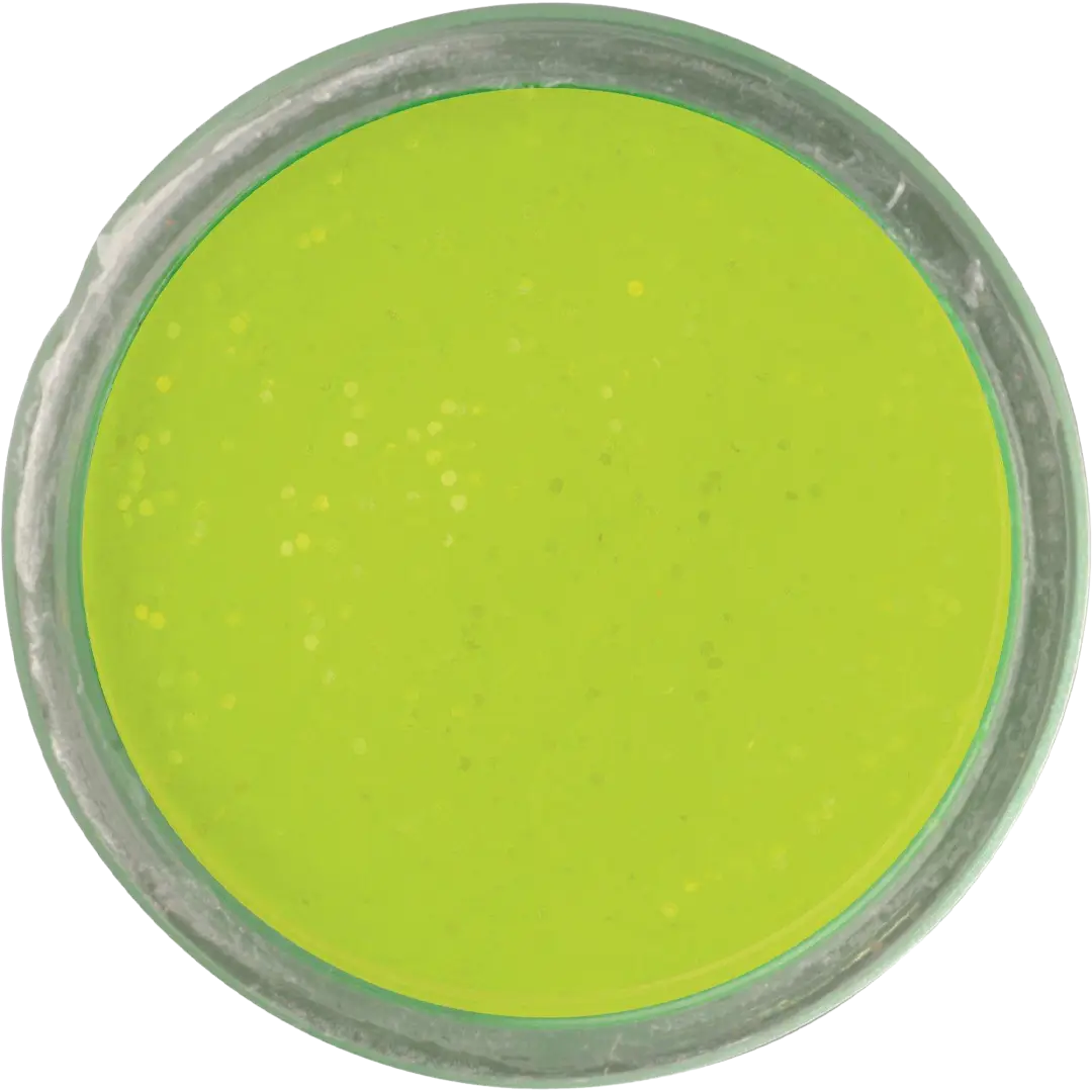 Berkley Powerbait Natural Glitter Med Smag Garlic Chartreuse Glitter - Bait