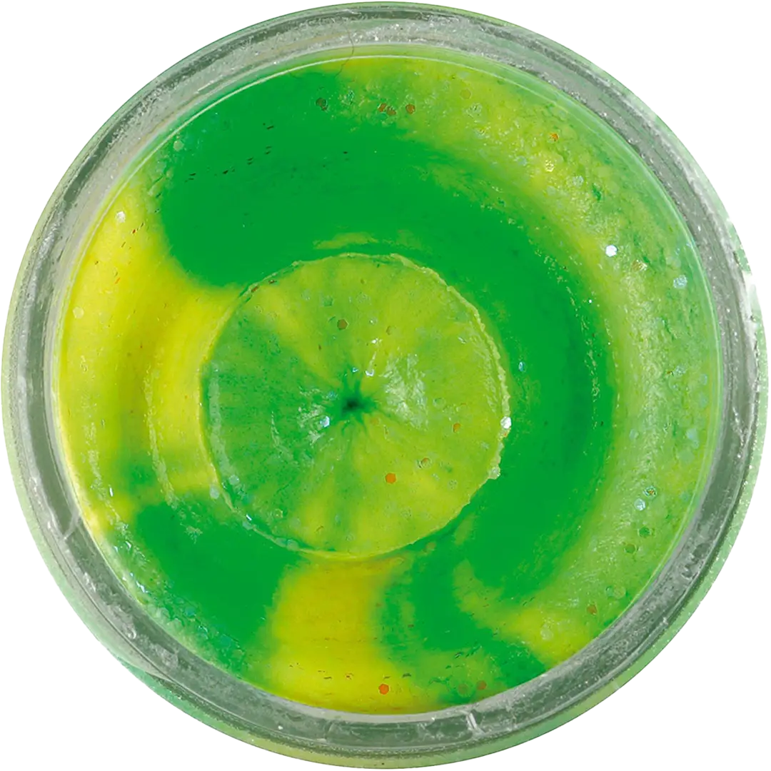 Berkley Powerbait Glitter Fluo Green/Yellow Glitter - Bait