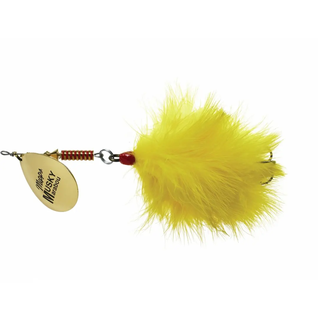 Mepps Giant Marabou Geddespinner 40 gram Gold - Spinner
