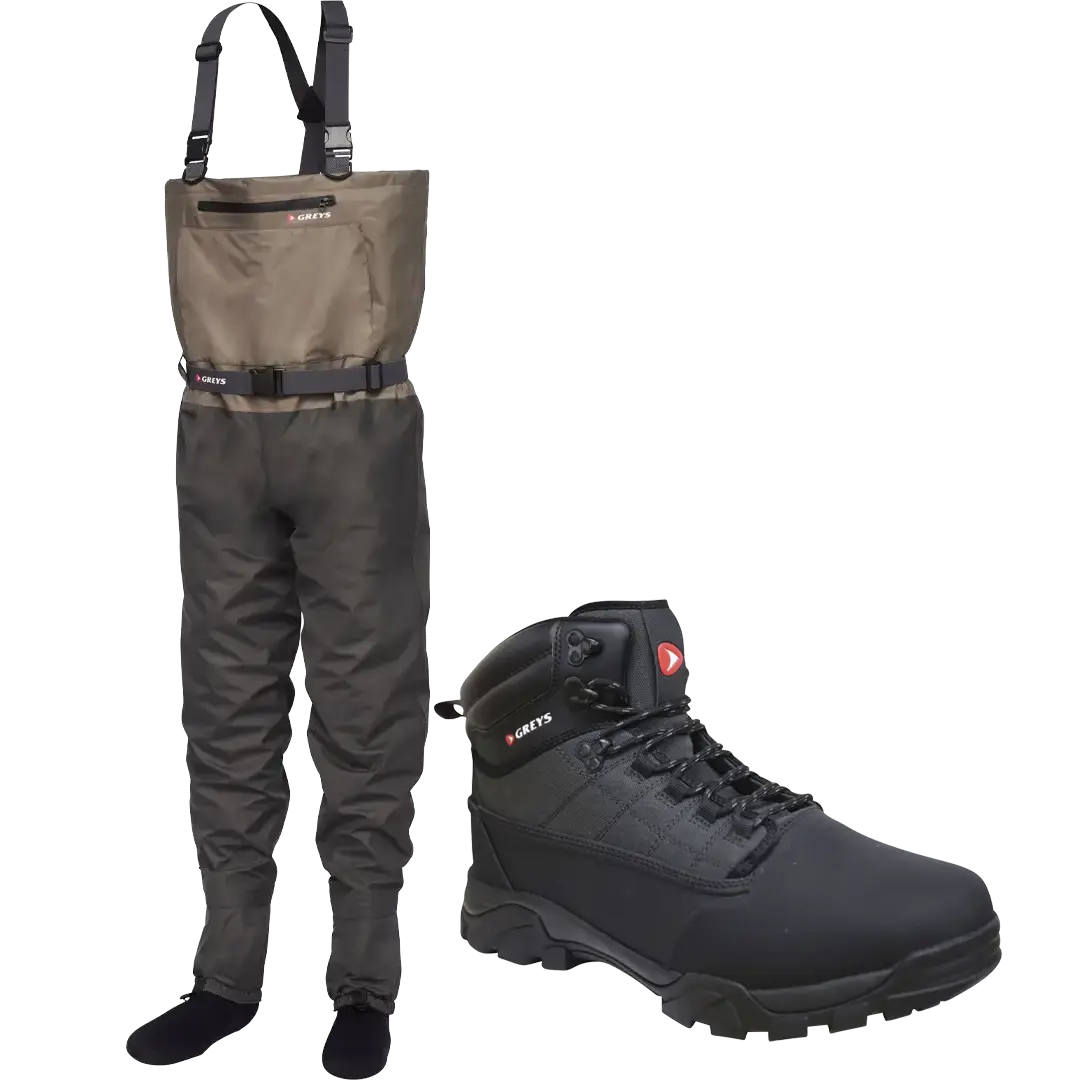 Greys Tail Åndbare Waders Sæt - Waders Sæt