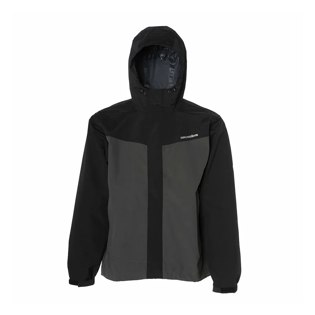 Grundéns Full Share Commercial Grade Shell Jacket Black/Grey XXL - Fiskejakker