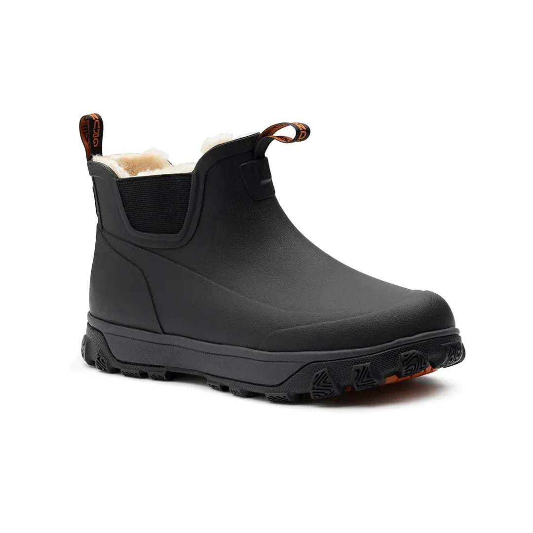 Grundéns Men's Deviation Sherpa Ankle Boot Black 42 - Gummistøvler