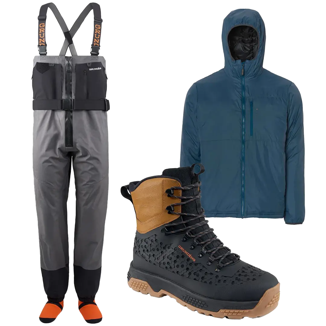 Grundéns Vector Zip Waders Combo - Waders Sæt
