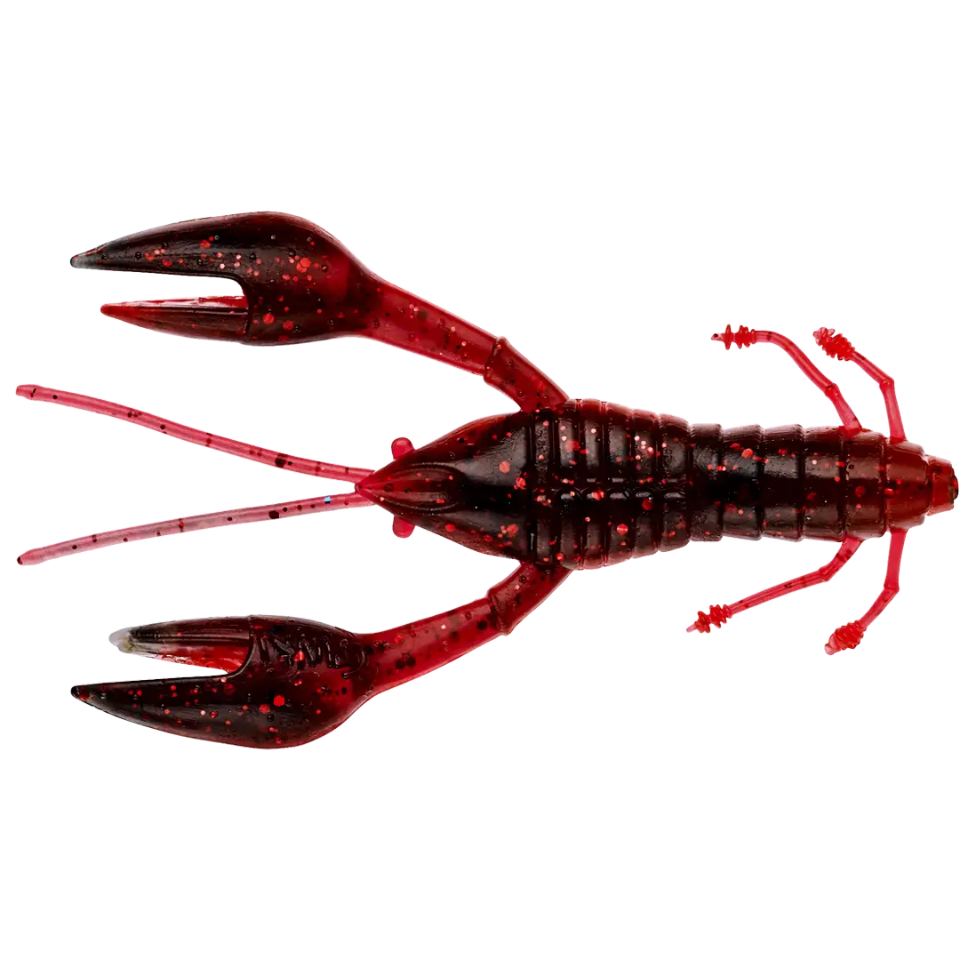 Gunki Hourra Craw UP 75 7,5cm Dark Red - Aborre