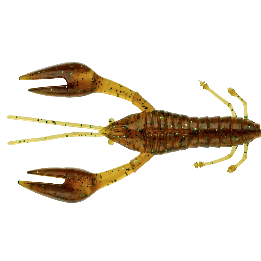 Gunki Hourra Craw UP 75 7,5cm Pumpkin Green FLK - Aborre