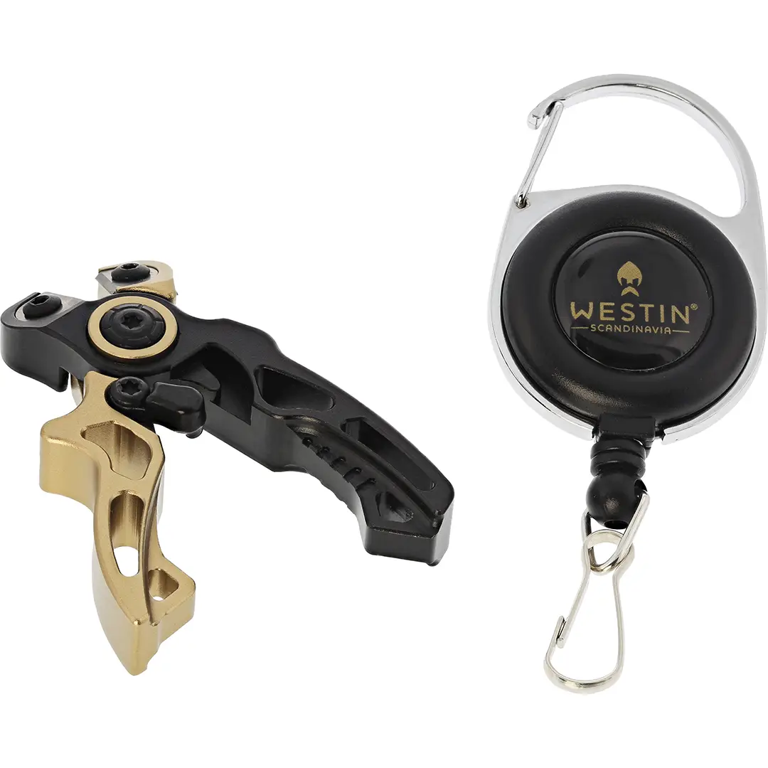Westin Micro Line Cutter + Pin On Reel - Fisketænger/sakse