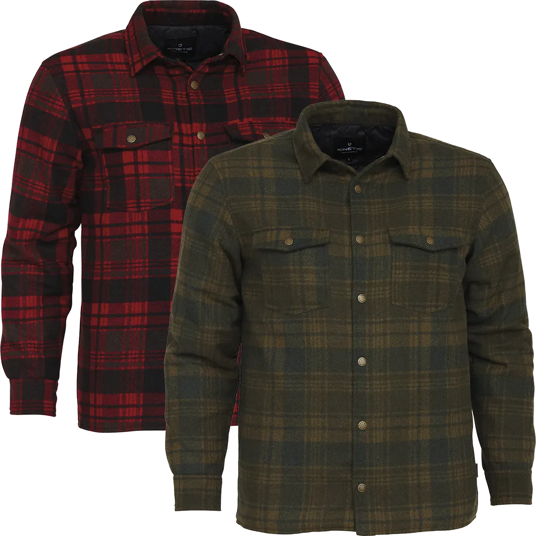 Kinetic Lumber Jacket Grøn XL - Skjorter
