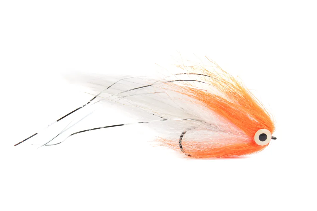 Fly-Dressing Bauer ́s Pike Deveiver Red & White - Geddefluer