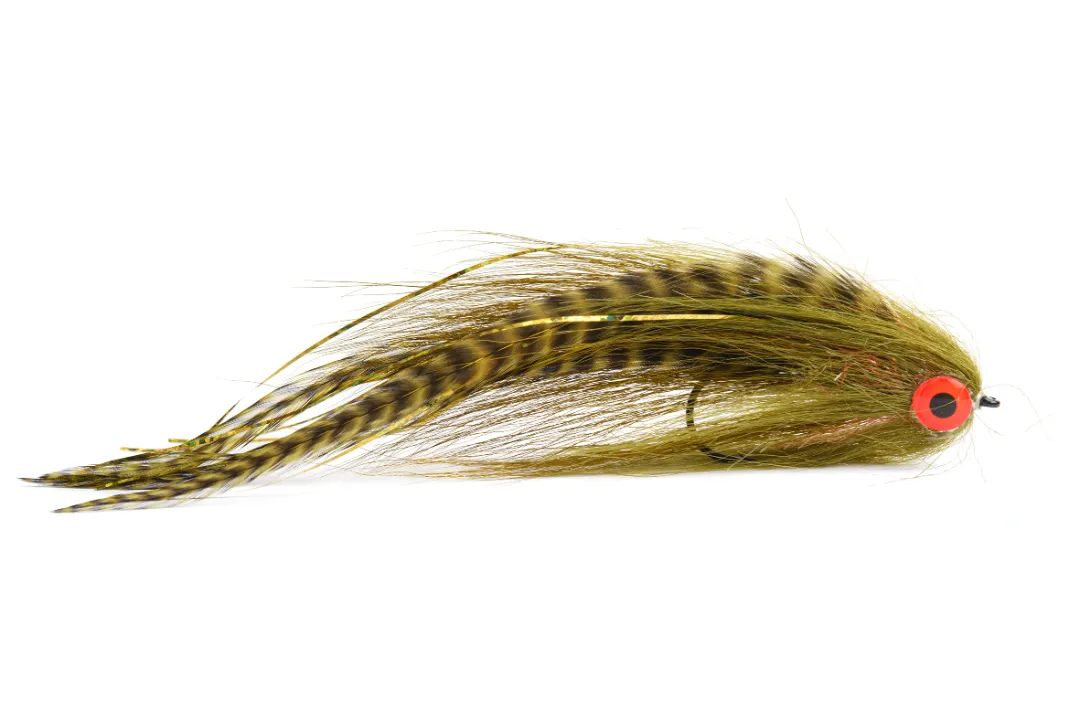 Fly-Dressing Bauer ́s Pike Deveiver Dirty Perch - Geddefluer