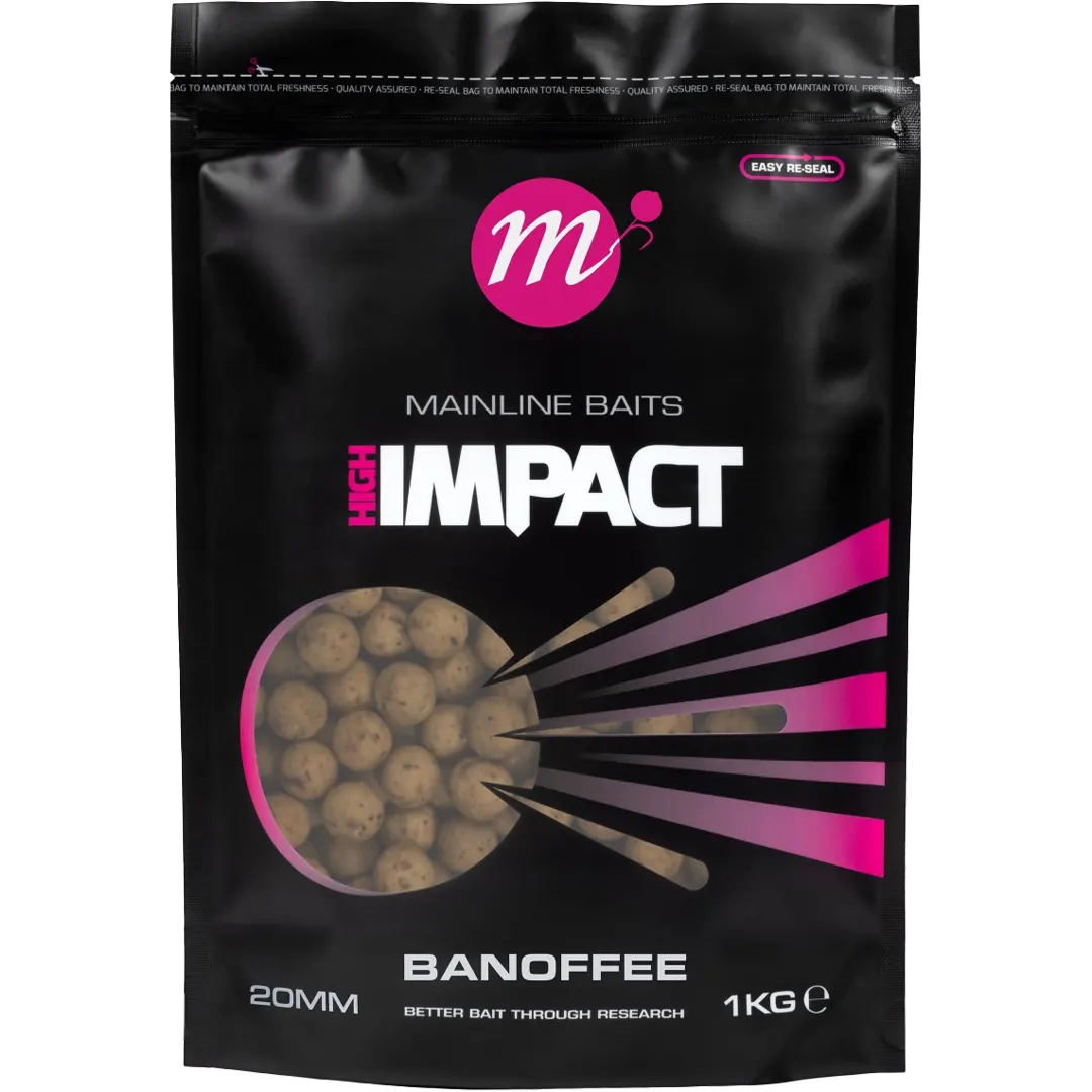 Mainline High Impact Boilies Banoffee 20mm - Boilie