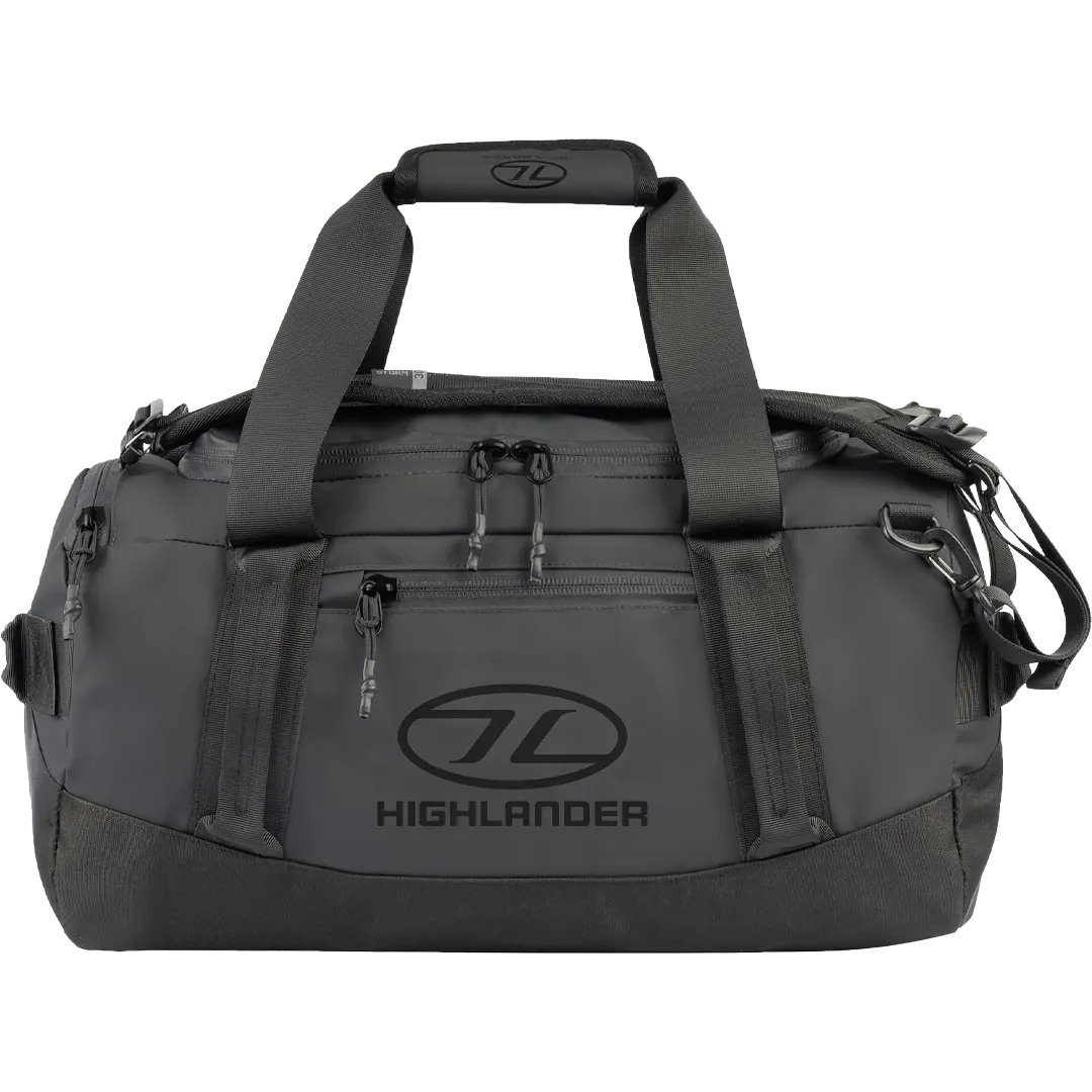 Highlander Hauler Duffel Sort 30 Liter - Rejsetasker