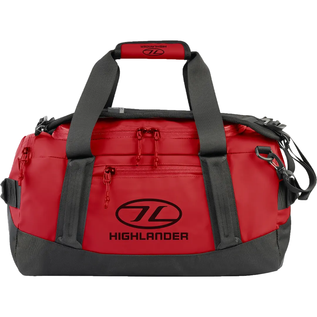 Highlander Hauler Duffel Rød 30 Liter - Rejsetasker