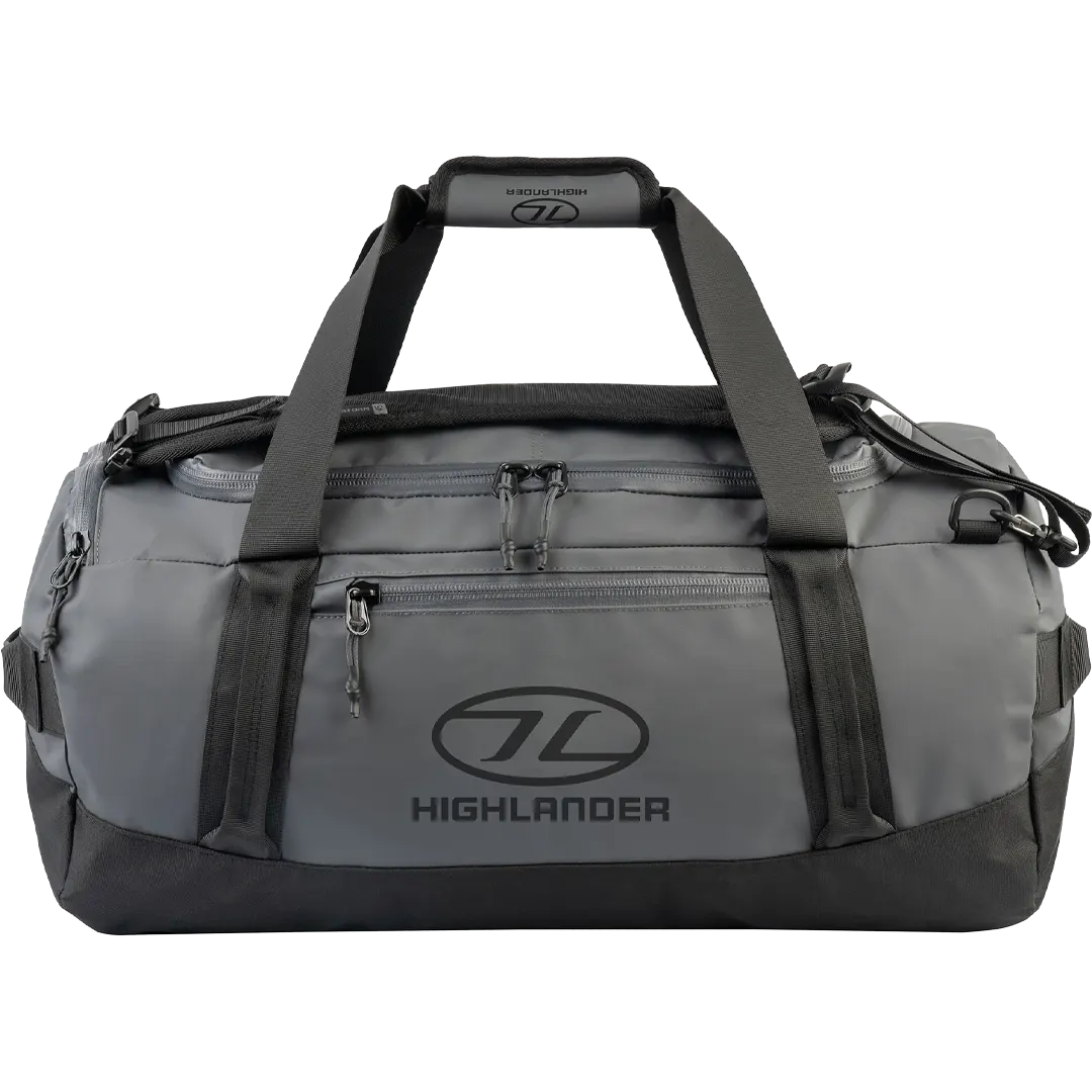 Highlander Hauler Duffel Grå 45 Liter - Rejsetasker
