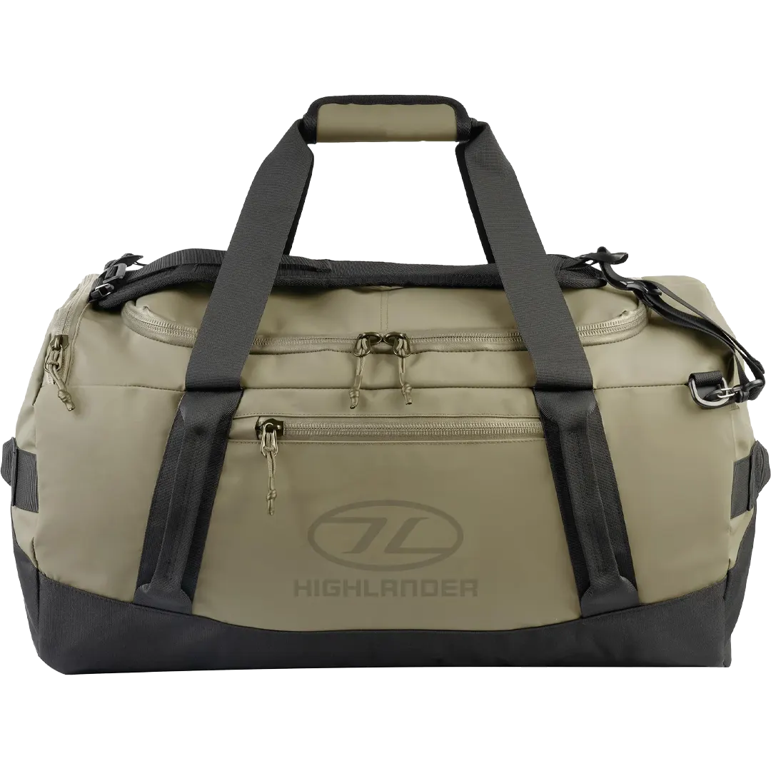 Highlander Hauler Duffel Grøn 65 Liter - Rejsetasker