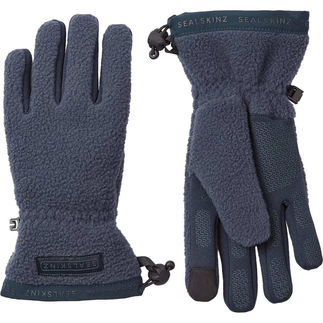 Sealskinz Hoveton Vandtæt Fleece Handske Navy XL (11) - Handsker