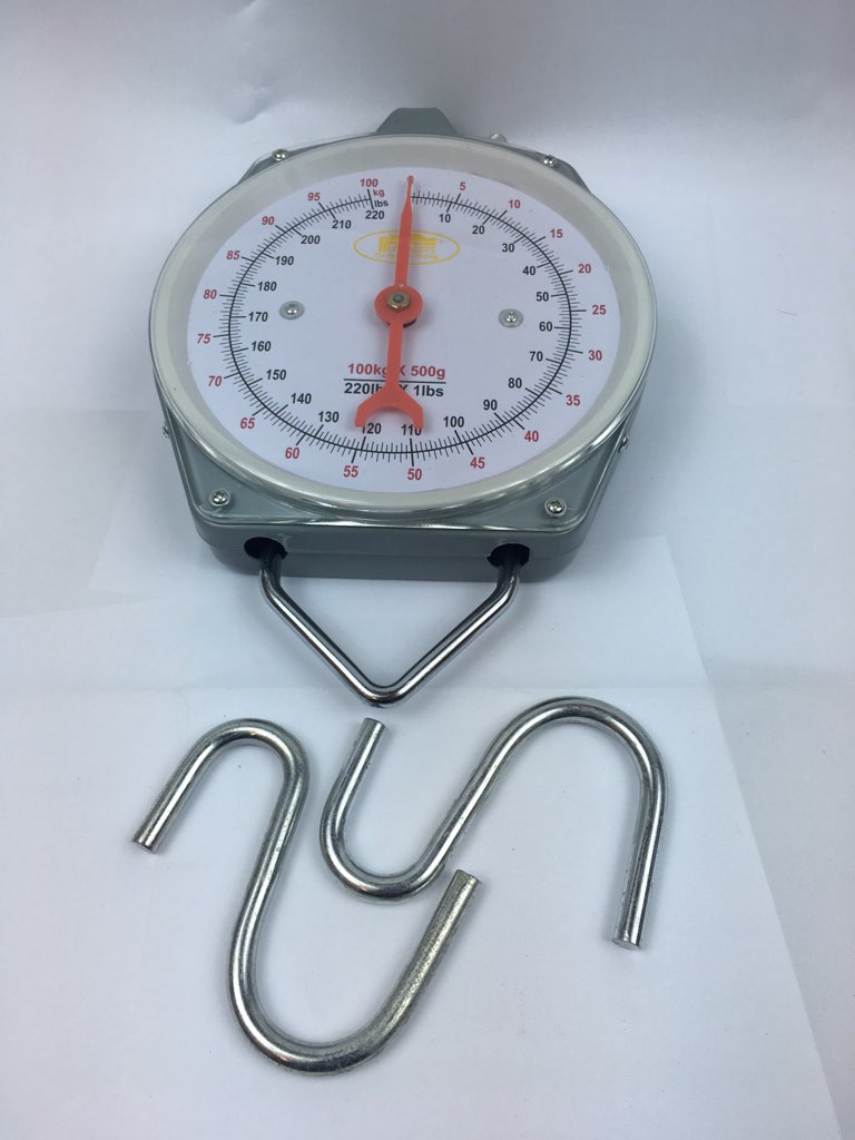Lineaeffe Skivevægt 100kg med 500g interval - Vægte