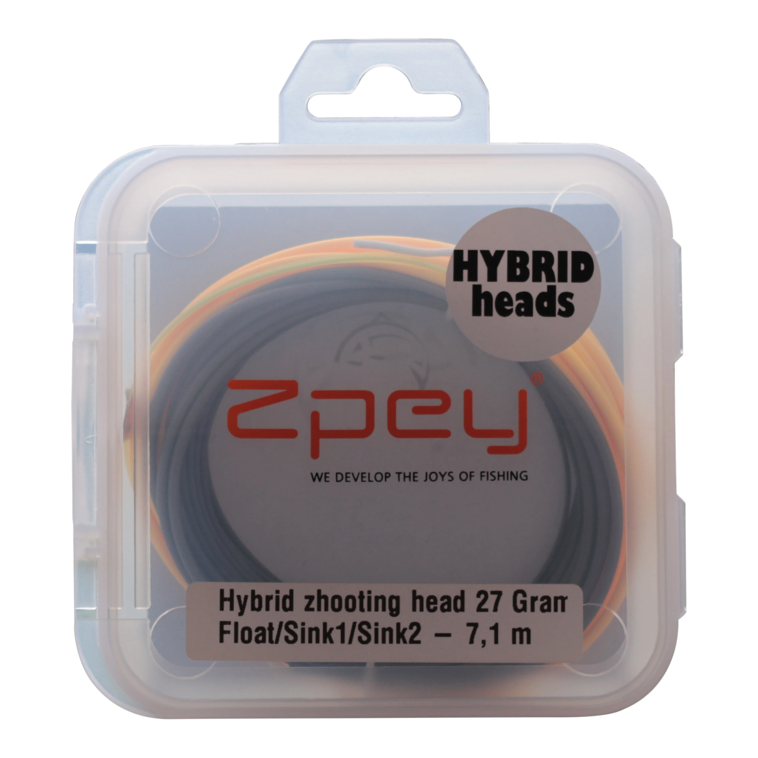 Zpey Hybrid Shootinghead 20gram 7,1m Float/Sink5/Sink6 - Skydehoveder Tohånds