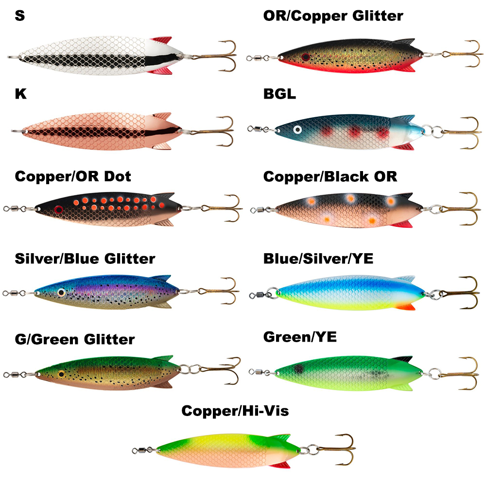 Abu Garcia - ABU Toby Salmo 30gram Silver/Blue Glitter - Blink