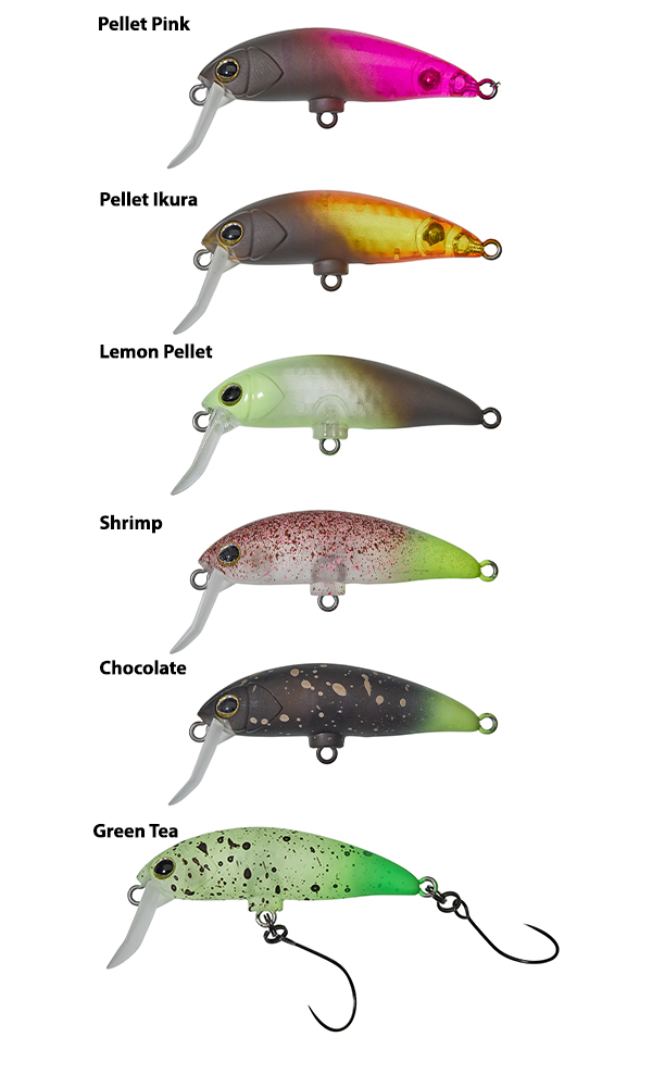 Illex Buriburi F UV Secret Shrimp - Wobler