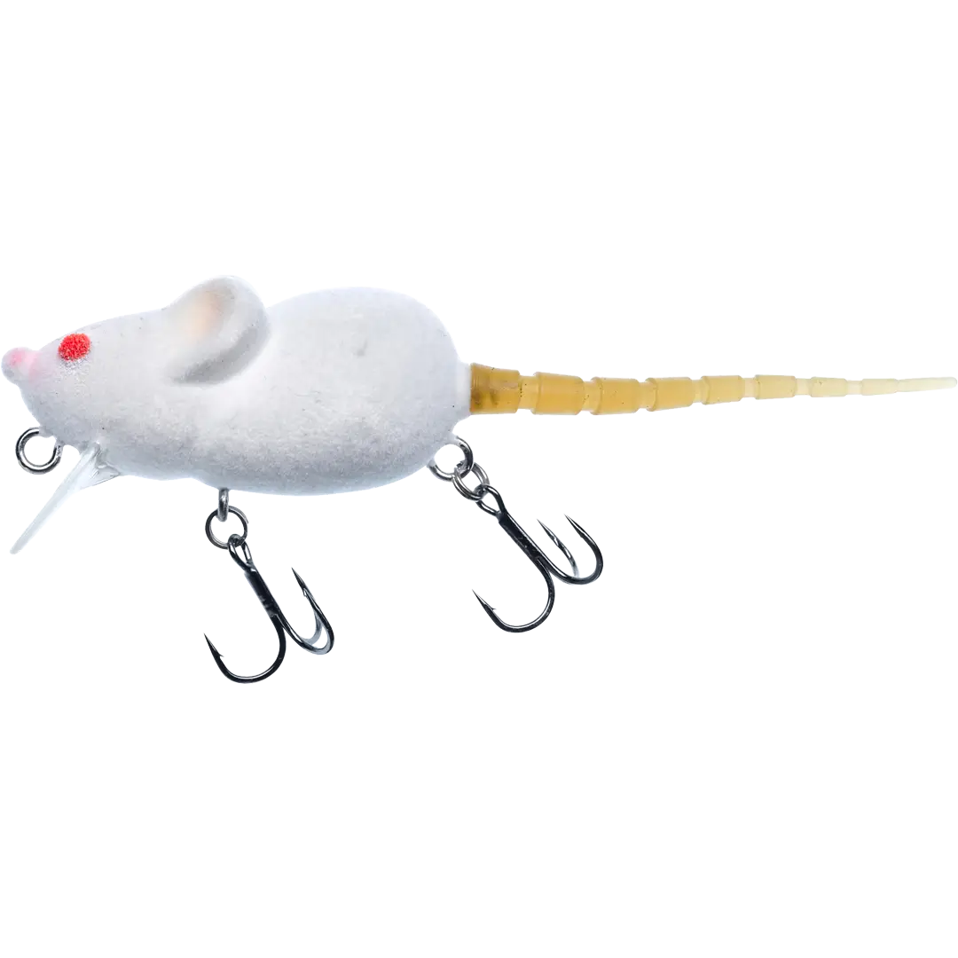 Illex Momouse 7 Gram White Mouse - Wobler